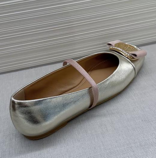 FERRAGAMO 芭蕾平底鞋女  0787658-001 .【鞋底有膜，试穿小心】 商品图1