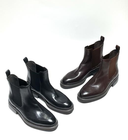 芮凯诗【进口水洗牛皮】8833-5切尔西靴 商品图2