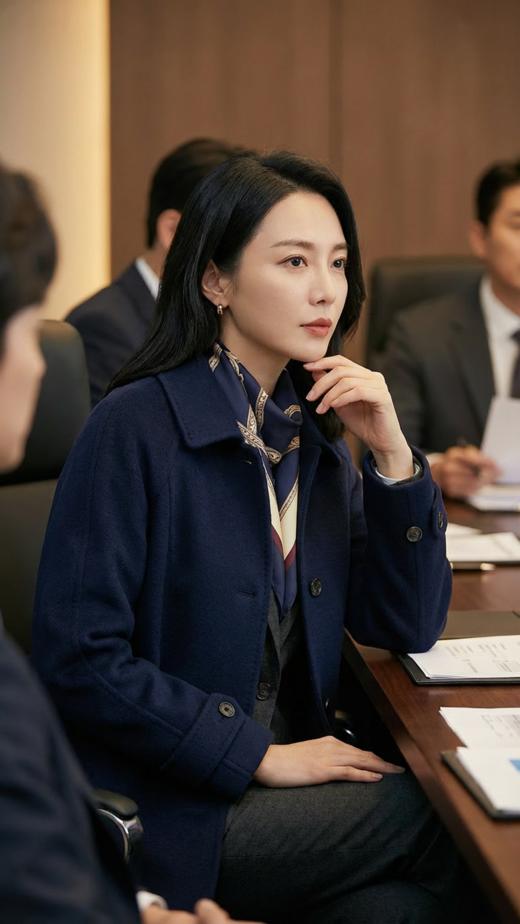 IC插肩袖小翻领双面手工腰带长款大衣 商品图3