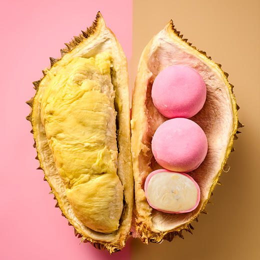 大董粉团  来自春天的邀请函   360g  冷冻品     樱桃、榴莲、抹茶三种口味  一盒尽享 商品图8