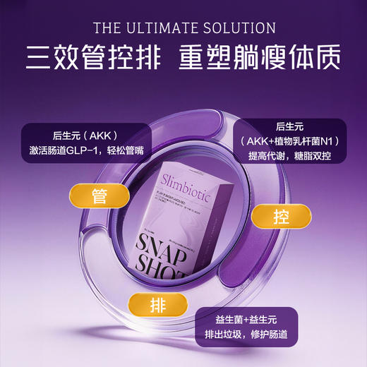 【1盒装】PERDAYS闪释瘦子菌AKK三生元益生菌粉身材体重管理调理肠胃代谢 商品图3