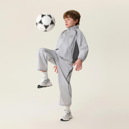 马克珍妮足球俱乐部男童运动机能套装2026年春装新款560051 商品图1