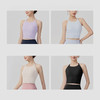 YOGACODE【火树银花系列】吸汗速干瑜伽背心女带胸垫收副乳健身运动背心DWC116008 商品缩略图3