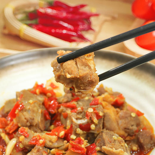 剁椒排骨200g【联系客服首订买10送5】 商品图2