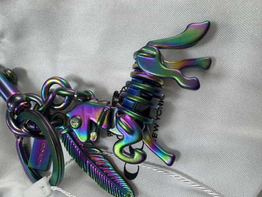 【2月3日 下午17:00 秒杀】2款coach重工挂件 奉上  彩虹独角兽 剑龙 挂件钥匙扣 商品图8