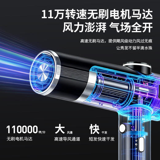 ABP高速吹风机H12/专业沙龙发型师专用负离子护发大功率发型师吹风机 商品图1