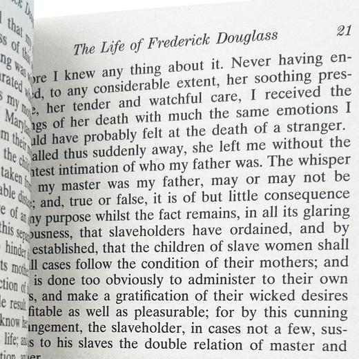 正版 一个美国黑奴的自传 英文原版书 Narrative of the Life of Frederick Douglass 弗雷德里克道格拉斯 进口书籍英文版 商品图4