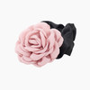 三彩2026新款手工立体花朵浅粉玫瑰缎面发圈韩系复古温柔蓬松撞色 商品缩略图1