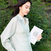 【醋酸】三彩2026春季新款翻领长袖衬衫衬衣宽松气质上衣设计感S 商品缩略图3