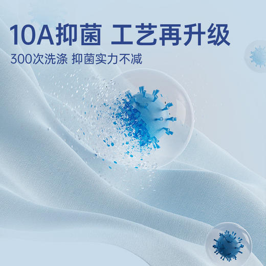 洁丽雅10A抑菌多彩浴巾家用洗澡巾2026新款吸水亲肤不易掉毛女士 商品图4
