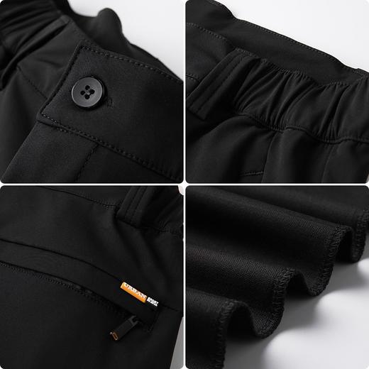 【DSF】大依优型大码男装春秋直筒弹力休闲长裤商务百搭运动松紧腰长裤 商品图4