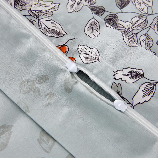 罗莱·雅 柔心蓝荫 40S 全棉四件套 蓝色 商品图10