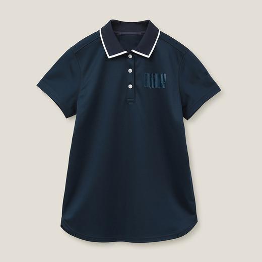 Callaway 高尔夫女士 细文字立体字母印花logo弹力舒适polo领短袖 商品图9
