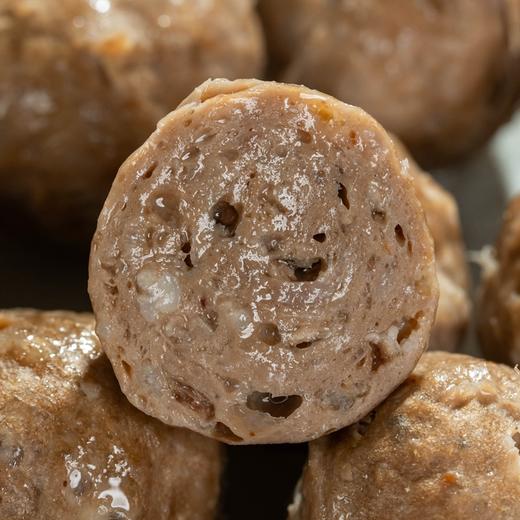 潮汕牛筋丸/黑虎虾虾滑丨潮汕传统味道，定制款鲜牛肉含量高达90%，肉质紧实，饱满多汁，无添加剂，可蒸煮炖烤；黑虎虾虾滑鲜美弹脆，黑虎虾仁含量≥95%，无腥味，煎炸炖煮涮皆可⭐️顺丰快递 商品图2