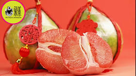 【礼盒土豪柚】泰国皇室血柚（暹罗国的红宝石柚）5A超大果2枚入（包邮）