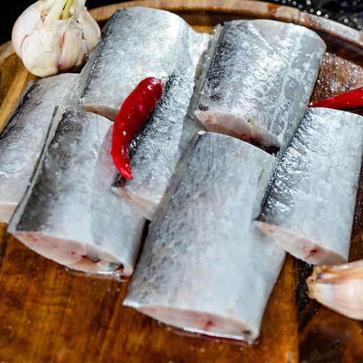 【4份包邮】带鱼500g | 渤海湾野生捕捞，已切段，去尾去头；通过SGS检测；500g/份，4份包邮！！⭐️顺丰快递 商品图1