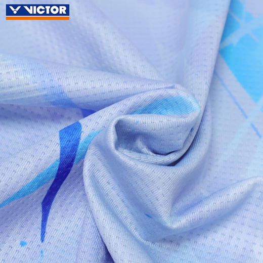 VICTOR威克多羽毛球服李梓嘉专属大赛服短袖T恤速干运动服T-60005 商品图6