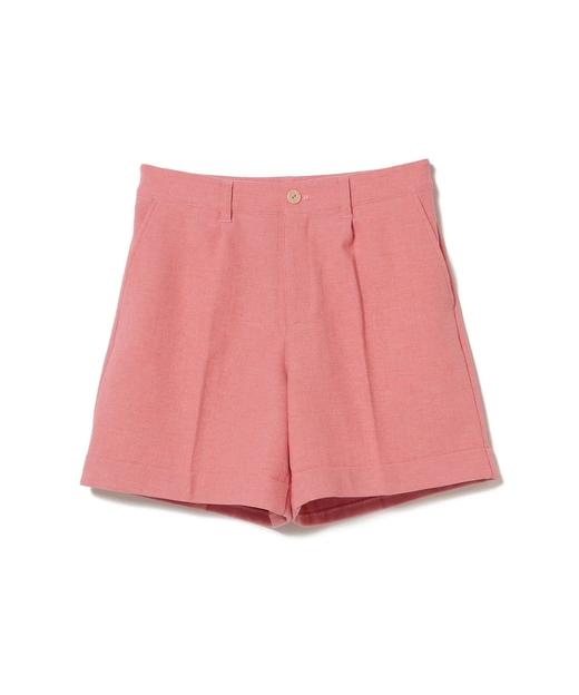 BEAMS 高尔夫紫标 女士经典款短裤 翻边裤脚纯色百搭 商品图5