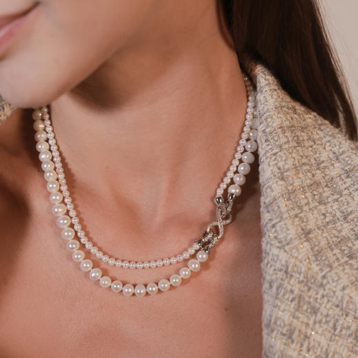 【赵丽颖&金靖&周洁琼同款】RC RETRO CHIC意大利复古简约首饰 苏托儿珍珠六号 商品图1