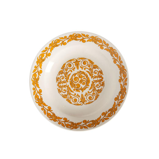 物兮物 马约里卡系列 拜占庭纹样 陶瓷盘-雅金环蔓 商品图9