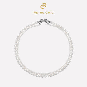 【赵丽颖&金靖&周洁琼同款】RC RETRO CHIC意大利复古简约首饰 苏托儿珍珠六号