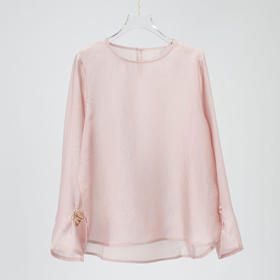 ³【南宋新中式圆领长袖】宽松气质上衣 61252XN03-SD-NSSF