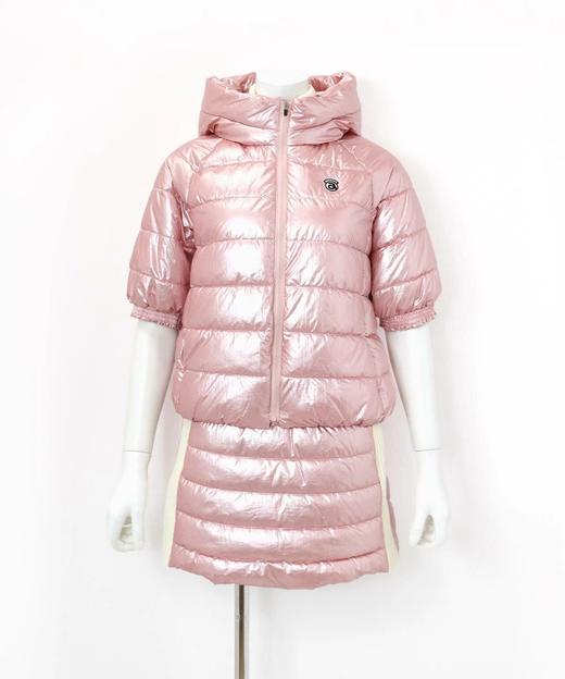 2024秋冬新款ARCHIVIO高尔夫女士 绗缝保暖中袖光面连帽夹克外套 商品图1