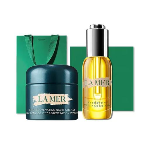 保税仓直发！【LA MER海蓝之谜修护抗老组合·晚霜30ml+精华油30ml】_    蚂蚁链支持溯源 商品图1
