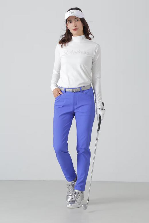 St ANDREWS 高尔夫女士 秋冬季 字母logo半高领长袖打底衫 弹性吸汗 商品图2