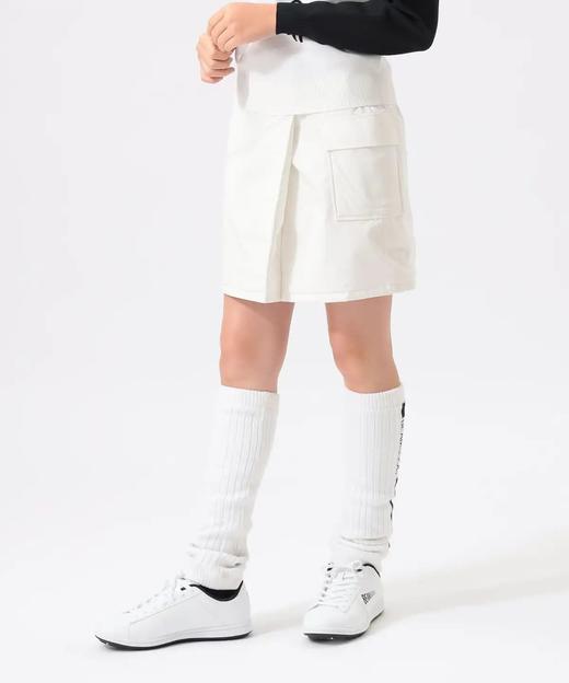 BEAMS 女士高尔夫 弹力网眼衬里口袋短裙 光泽顺滑 休闲百搭 商品图4