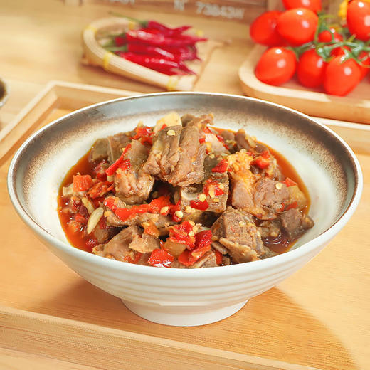 剁椒排骨200g【联系客服首订买10送5】 商品图1
