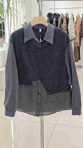 647007假两件衬衫