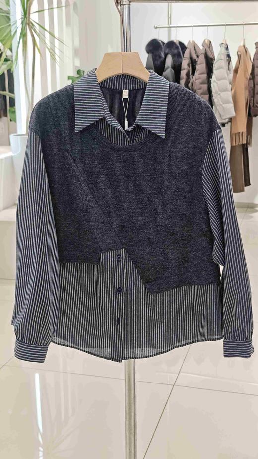 647007假两件衬衫 商品图0