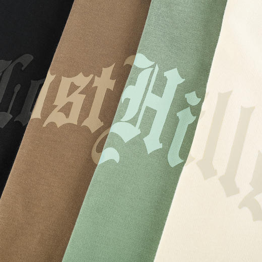 GXG男装秋季时尚字母印花男士休闲宽松圆领长袖卫衣K&C 商品图9