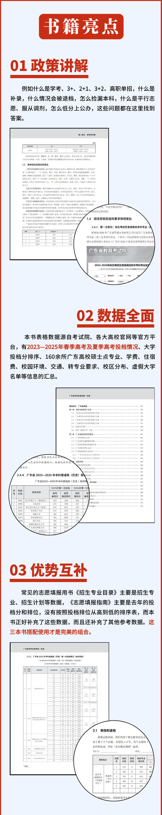 广东新高考志愿填报一点通林立锋、江海涛、黎扬运、吴千智高中升学/选科/规划/录取 商品图6
