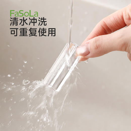 FaSoLa抽屉拉手衣柜门把手玻璃门移门柜子橱柜粘贴式免打孔手柄 商品图7