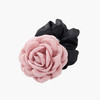 三彩2026新款手工立体花朵浅粉玫瑰缎面发圈韩系复古温柔蓬松撞色 商品缩略图3