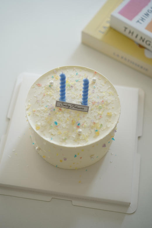 简约手绘蛋糕 | 鲜果原味奶油 - 钻石糖 商品图1