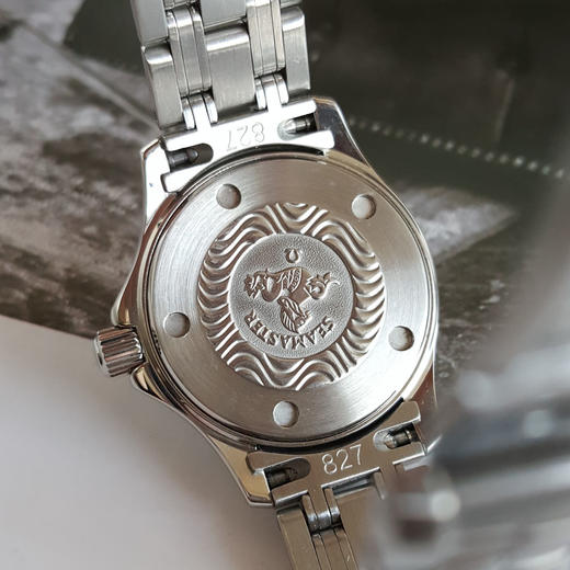 【95新】OMEGA 欧米茄2583.80.00石英机芯日期显示28MM（女款）海马系列精钢160126NJS27 商品图6