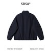 SDSA男装2026新款高贵轻奢韩系简约纯色拼接立领夹克外套百搭时尚 商品缩略图4