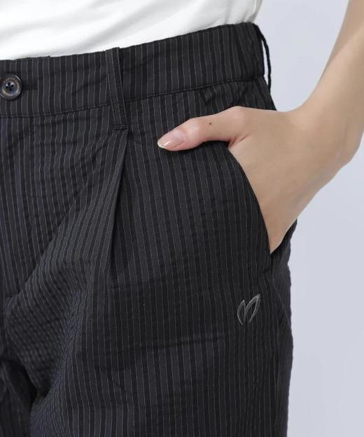 Master Bunny 女士高尔夫 竖条纹修身松紧运动长裤 透气舒适 商品图5