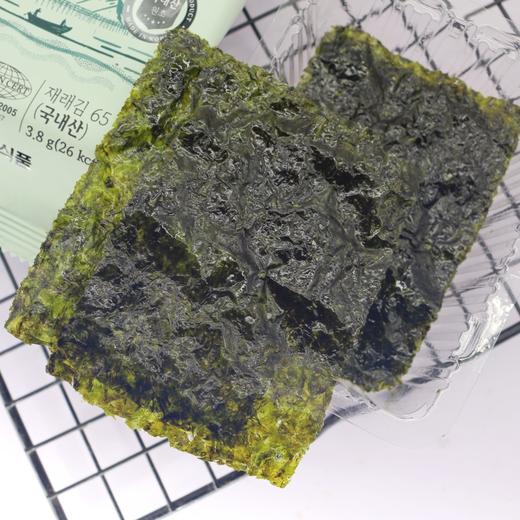 11.4g（3.8g*3包） 韩国济州好滋味烤海苔 三联包 海苔片 即食海苔片 商品图3