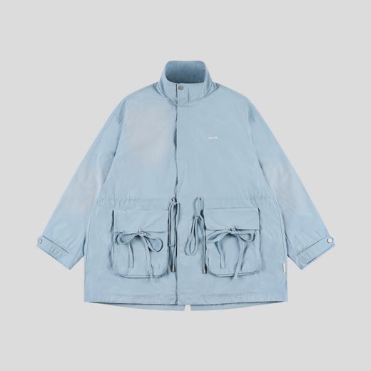 GOODBAI GOODEES新款趣味个性蝴蝶结抽绳夹克外套 商品图2