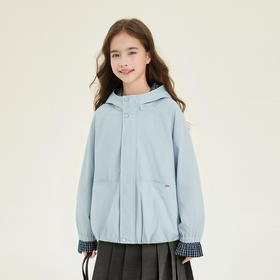 笛莎/Deesha  2026年春季新款中童女童梭织外套