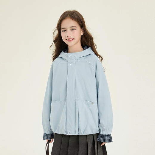 笛莎/Deesha  2026年春季新款中童女童梭织外套 商品图0