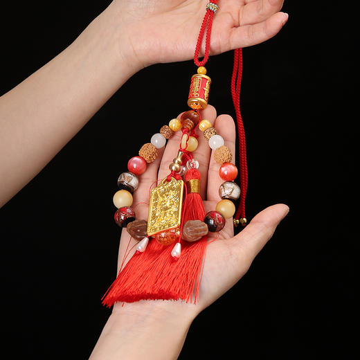 灵机生活馆灵机麦玲玲十八子车挂挂件挂饰家居 商品图2