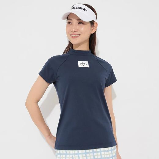 日本Callaway 高尔夫女士 弹力短袖小高领T恤 修身百搭 商品图9