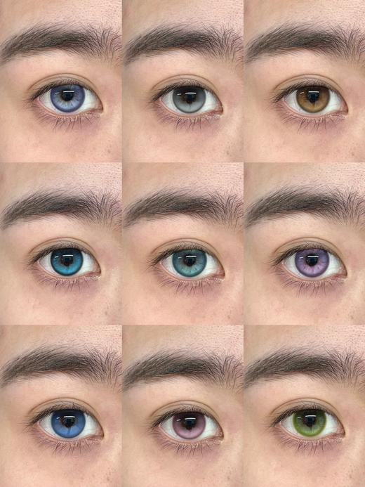 isoralook日抛  土豆脑袋/人间小麻瓜/菠菜脑袋/打走瞌睡虫/忧郁西葫芦/蕾丝祈愿心/吃掉少女心/阴天万花筒/酸奶薄荷水 定轴高光美瞳 14.5mm 日抛无售后！！有同款半年抛 商品图0