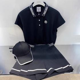 M&L家新款女士运动休闲套装来了！爆款🔥❗️可单穿可成套的小套装，短裤上衣搭配高腰阔腿款式短裤，高腰阔腿就是长腿的利器，版型绝绝子，经典配色随意搭配上衣均可，上衣领独家开模定位立体绣花！