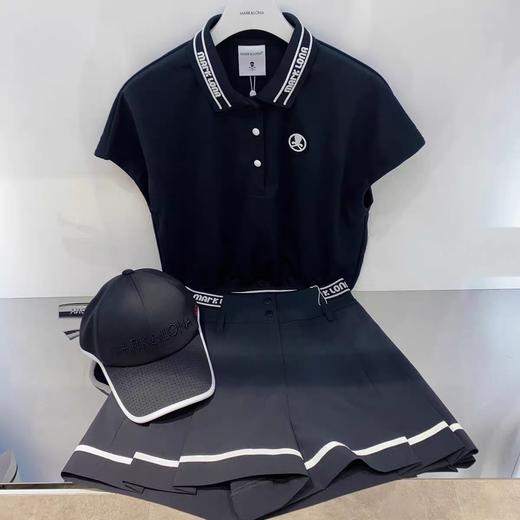 M&L家新款女士运动休闲套装来了！爆款🔥❗️可单穿可成套的小套装，短裤上衣搭配高腰阔腿款式短裤，高腰阔腿就是长腿的利器，版型绝绝子，经典配色随意搭配上衣均可，上衣领独家开模定位立体绣花！ 商品图0